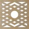 Ekena Millwork Chevron Wood Fretwork Pierced Ceiling Medallion, Birch, 28"OD x 7 1/4"ID x 3/8"T CMWP28X28X0375CHBI - alternate 3